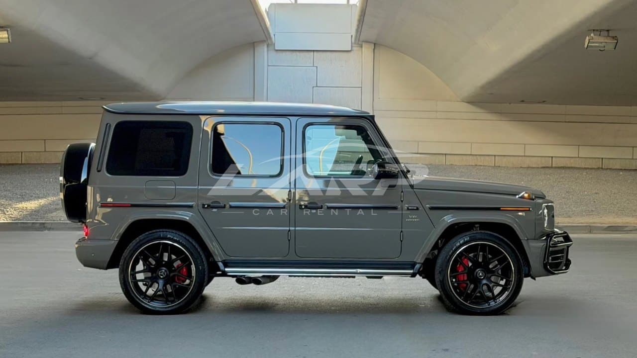 Mercedes-AMG G63 2022 (Gray) 2022 in Platinum Magno gray — Dubai