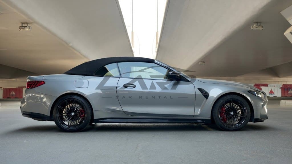 BMW M4 Competition Convertible 2023 in Brooklyn Grey — Dubai